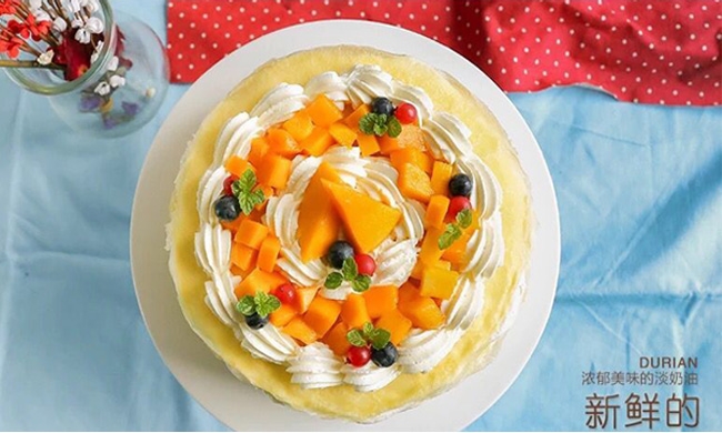 芒果千层/Mango layer cake